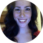 Google profile pic of Emily P; young, smiling woman with long brown hair.